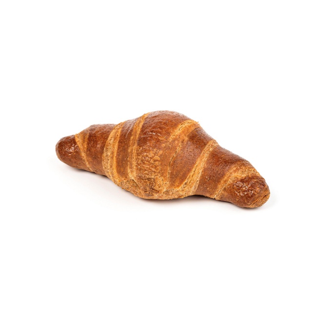 Plain vegan 100% wholegrain croissant