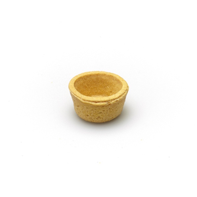 Mini round shortpastry tartlet