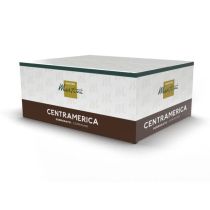 White and brown box labeled Master Martini Centramerica Surrogato Compound, shown at an angle on a white background.