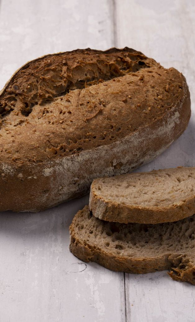 Loaf with Grains and Seeds