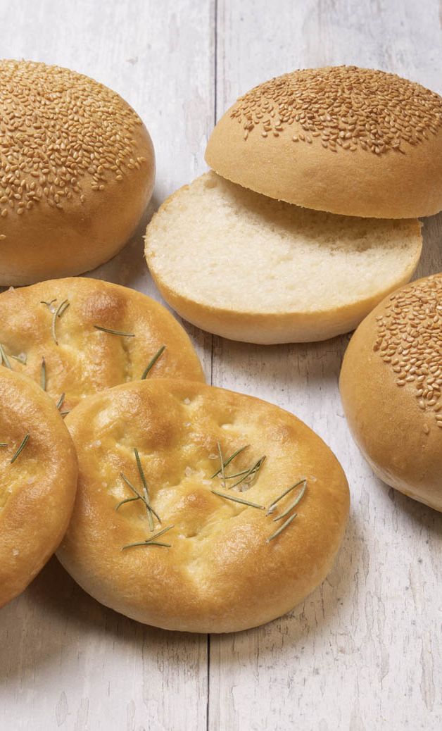 Buns and Small Focaccia