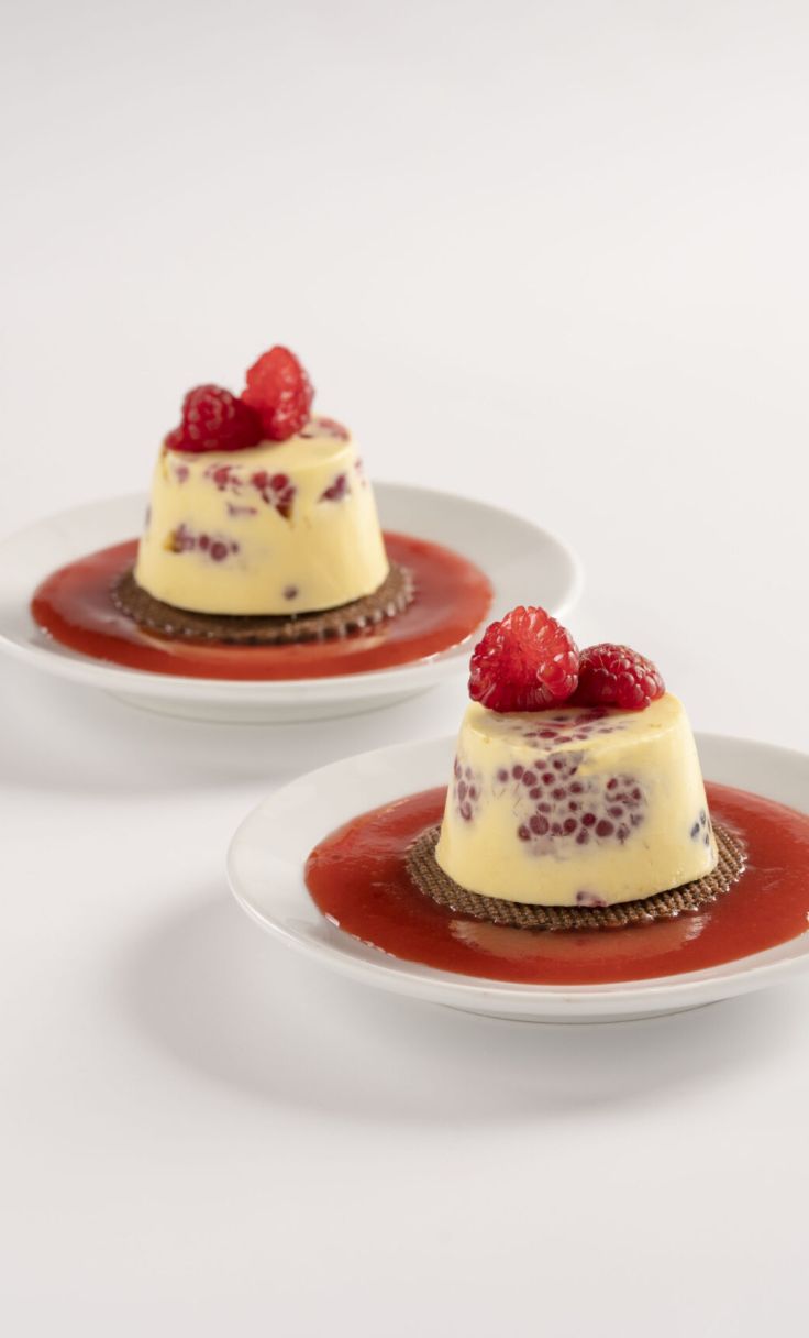 Mascarpone Swirled with Berries