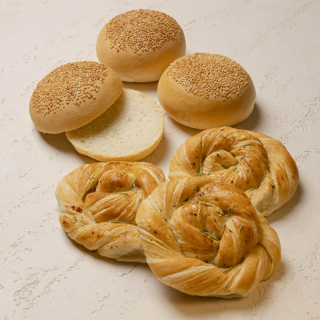 Bun Croissant Salato focaccina mediterranea FiorFiore Gran Buffet ricette  panificati per professionnisti