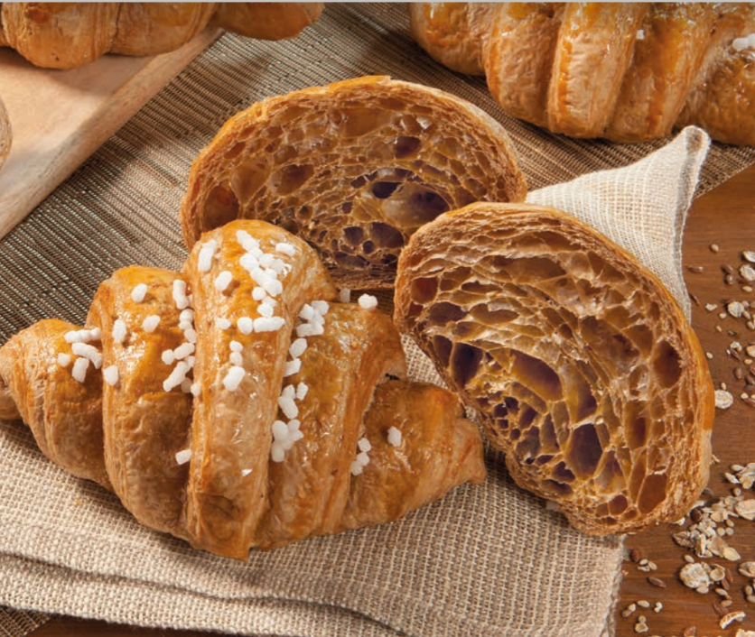 Croissant dolce ai 5 cereali FiorFiore ricette pasticceria per professionisti